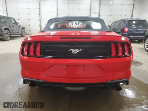 2020 Ford Mustang EcoBoost with VIN 1FATP8UH2L5125585, listed as a Copart auction lot 52748935 with 82,894 mi miles and Clean title. Bid and sale history available at DreamBid. Image 6.
