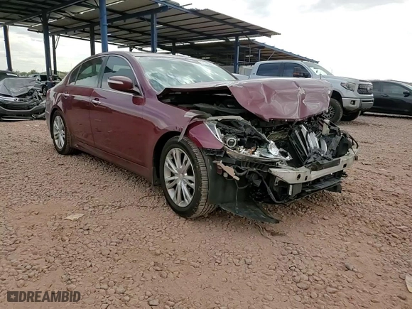2013 Hyundai Genesis 3.8L with VIN KMHGC4DDXDU223649, listed as a Copart auction lot 51178495 with 182,237 mi miles and Salvage Title. Bid and sale history available at carsss.com. Image 11.