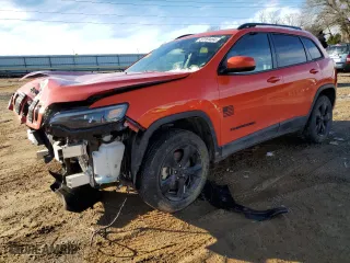 2021 Jeep Cherokee Altitude with VIN 1C4PJMLB7MD156793, listed as a Copart auction lot 87269464 with 54,190 mi miles and Salvage Title. Bid and sale history available at carsss.com. Image 1.