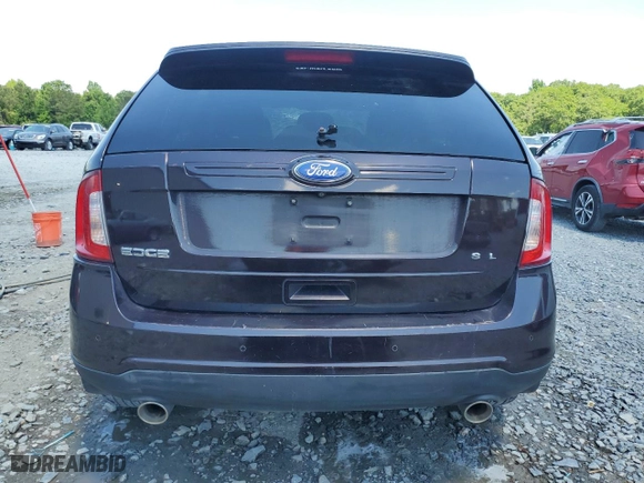 2012 Ford Edge SEL with VIN 2FMDK3JC1CBA77657, listed as a Copart auction lot 52283544 with 241,718 mi miles and Salvage Title. Bid and sale history available at carsss.com. Image 6.