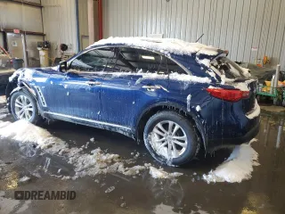 2016 Infiniti QX70 with VIN JN8CS1MW3GM750317, listed as a Copart auction lot 45525785 with 100,318 mi miles and Clean title. Bid and sale history available at DreamBid. Image 2.