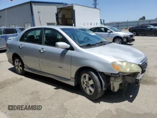 2005 Toyota Corolla CE with VIN 1NXBR30E25Z563171, listed as a Copart auction lot 60606715 with 205,219 mi miles and Salvage title. Bid and sale history available at DreamBid. Image 4.