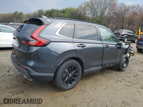 2023 Honda CR-V Sport with VIN 7FARS6H56PE019088, listed as a Copart auction lot 53965205 with 8,153 mi miles and Non Repairable. Bid and sale history available at DreamBid. Image 3.