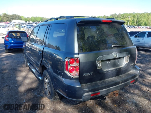 2006 Honda Pilot EX-L with VIN 2HKYF18586H556169, listed as a IAAI auction lot 42031231 with 260,963 mi miles and . Bid and sale history available at DreamBid. Image 3.