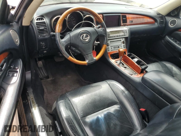 2002 Lexus SC 430 z VIN JTHFN48Y820017434, wystawiony jako Copart lot #56757195 z przebiegiem 148 382 mil mil oraz Szkoda całkowita • Salvage title. Historia ofert i sprzedaży dostępna na DreamBid. Obrazek 8.