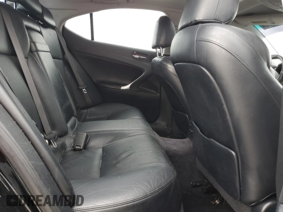 2006 Lexus IS 250 z VIN JTHBK262162003914, wystawiony jako Copart lot #56927115 z przebiegiem 136 494 mil mil oraz Czysty tytuł • Clean title. Historia ofert i sprzedaży dostępna na DreamBid. Obrazek 10.