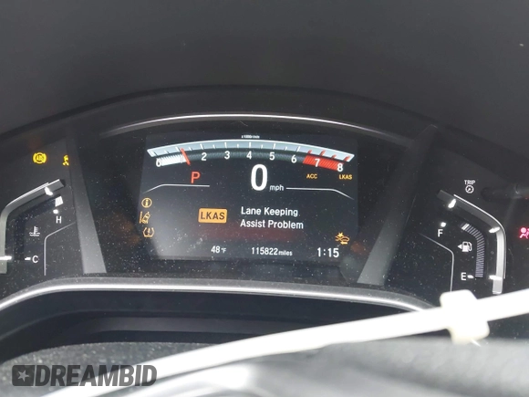 2017 Honda CR-V EX with VIN 2HKRW2H52HH628285, listed as a IAAI auction lot 42012430 with 115,822 mi miles. Bid and sale history available at carsss.com. Image 7.