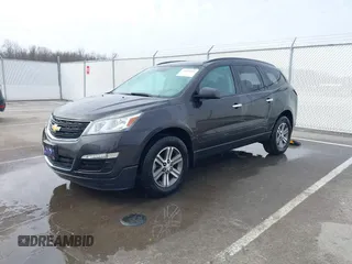 2017 Chevrolet Traverse LS with VIN 1GNKRFKD6HJ192586, listed as a IAAI auction lot 41694303 with 133,328 mi miles. Bid and sale history available at carsss.com. Image 17.