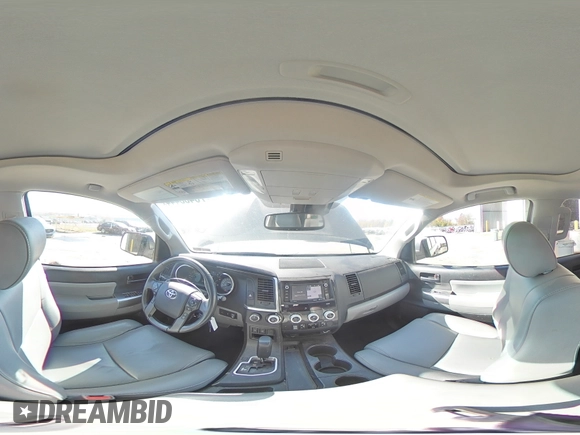 2019 Toyota Sequoia SR5 with VIN 5TDBY5G14KS165403, listed as a Copart auction lot 76483444 with 63,932 mi miles and Salvage Title. Bid and sale history available at carsss.com. Image 15.