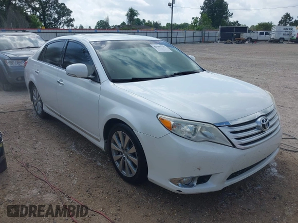 2011 Toyota Avalon with VIN 4T1BK3DB9BU437812, listed as a IAAI auction lot 42056518 with 126,239 mi miles and . Bid and sale history available at carsss.com. Image 1.