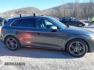 2018 Audi SQ5 with VIN WA1A4BFY6J2023333, listed as a IAAI auction lot 41645265 with 59,816 mi miles and . Bid and sale history available at DreamBid. Image 13.