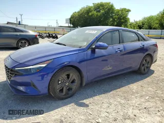 2021 Hyundai Elantra SEL z VIN 5NPLS4AG8MH052026, wystawiony jako Copart lot #55957675 z przebiegiem 65 258 mil mil oraz Szkoda całkowita • Salvage title. Historia ofert i sprzedaży dostępna na DreamBid. Obrazek 1.