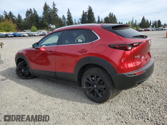 2024 Mazda CX-30 S Select Sport z VIN 3MVDMBBM9RM672178, wystawiony jako Copart lot #55751065 z przebiegiem 6 121 mil mil oraz Szkoda całkowita • Salvage title. Historia ofert i sprzedaży dostępna na DreamBid. Obrazek 2.