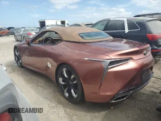 2024 Lexus LC 500h с VIN JTHMPAAY4RA110109, выставлен на аукционе Copart как лот 76007344 с пробегом Не указан миль и На запчасти • Non repairable. История ставок и продаж доступна на DreamBid. Изображение 2.