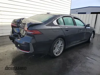 2024 BMW 5 Series 530i xDrive with VIN WBA53FJ01RCS35854, listed as a Copart auction lot 43415865 with 0 mi miles and Salvage Title. Bid and sale history available at carsss.com. Image 3.