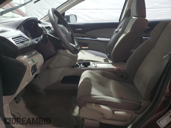 2014 Honda CR-V LX with VIN 5J6RM4H35EL041029, listed as a Copart auction lot 50498975 with 81,185 mi miles and Salvage Title. Bid and sale history available at DreamBid. Image 7.
