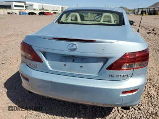 2010 Lexus IS 250 C with VIN JTHFF2C28A2513695, listed as a Copart auction lot 53727825 with 47,955 mi miles and Salvage title. Bid and sale history available at DreamBid. Image 6.