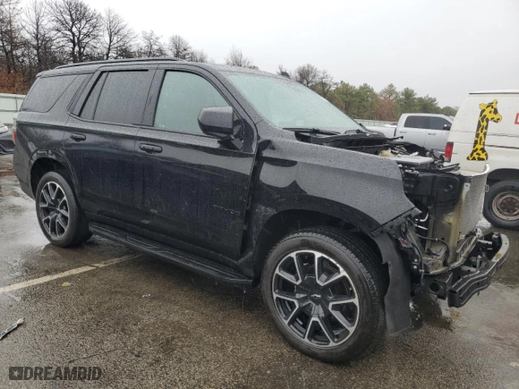 2022 Chevrolet Tahoe RST with VIN 1GNSKRKD2NR237588, listed as a Copart auction lot 80735384 with 36,370 mi miles and Salvage Title. Bid and sale history available at carsss.com. Image 4.