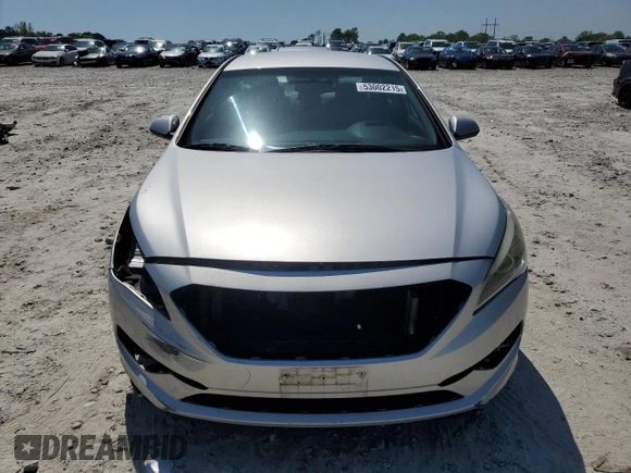 2016 Hyundai Sonata SE with VIN 5NPE24AF1GH294970, listed as a Copart auction lot 53002215 with 167,399 mi miles and Salvage Title. Bid and sale history available at DreamBid. Image 5.