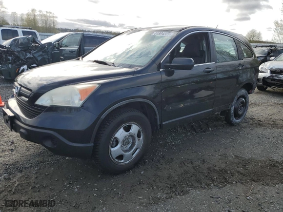 2009 Honda CR-V LX with VIN 5J6RE48319L025316, listed as a Copart auction lot 51894225 with 166,442 mi miles and Salvage Title. Bid and sale history available at carsss.com. Image 1.