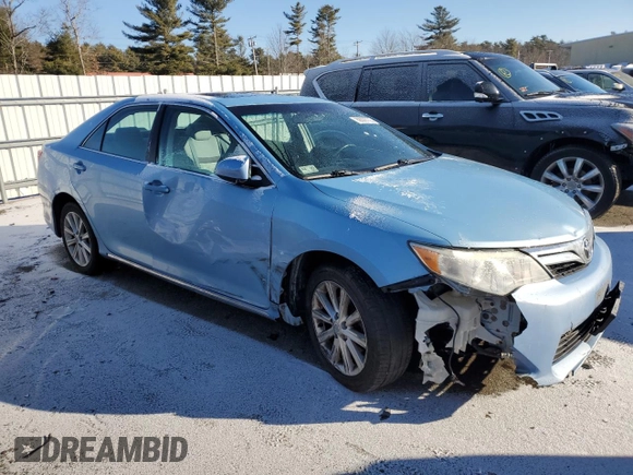 2013 Toyota Camry L with VIN 4T1BF1FKXDU692638, listed as a Copart auction lot 89006705 with 289,046 mi miles and Salvage Title. Bid and sale history available at carsss.com. Image 4.