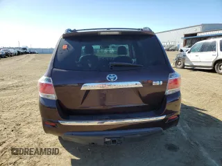 2011 Toyota Highlander Hybrid Limited with VIN JTEDC3EH2B2001565, listed as a Copart auction lot 46918695 with 152,304 mi miles and Salvage Title. Bid and sale history available at carsss.com. Image 6.
