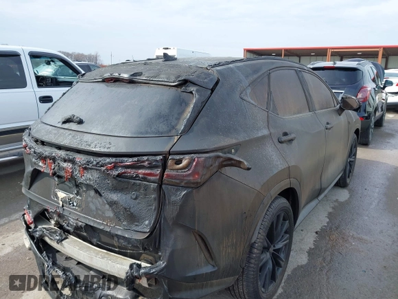 2024 Lexus NX with VIN 2T2KGCEZXRC059679, listed as a IAAI auction lot 41696350 with 5,311 mi miles. Bid and sale history available at carsss.com. Image 6.