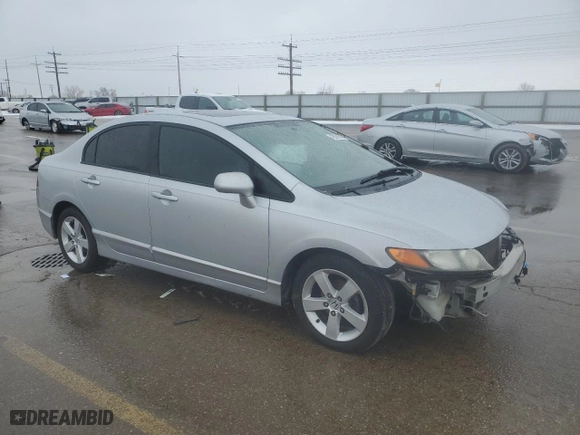 2007 Honda Civic Sdn EX with VIN 1HGFA16807L082882, listed as a Copart auction lot 43830545 with 175,148 mi miles and Salvage Title. Bid and sale history available at carsss.com. Image 4.