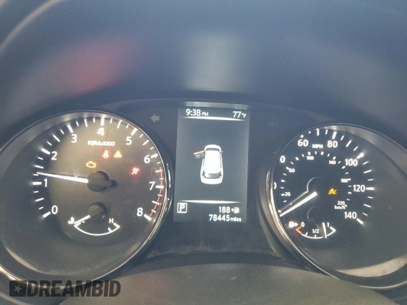 2017 Nissan Rogue SV z VIN KNMAT2MV1HP557905, wystawiony jako Copart lot #63863595 z przebiegiem 78 445 mil mil oraz Szkoda całkowita • Salvage title. Historia ofert i sprzedaży dostępna na DreamBid. Obrazek 9.