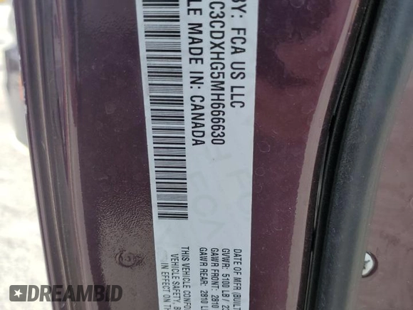 2021 Dodge Charger GT with VIN 2C3CDXHG5MH666630, listed as a Copart auction lot 51008475 with 24,456 mi miles and Salvage Title. Bid and sale history available at DreamBid. Image 13.
