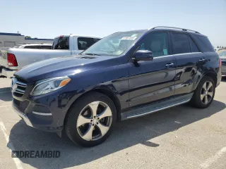 2016 Mercedes-Benz GLE 350 with VIN 4JGDA5JB6GA660135, listed as a Copart auction lot 61987055 with 132,068 mi miles and Clean title. Bid and sale history available at DreamBid. Image 1.
