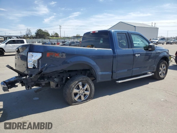 2018 Ford F-150 XL z VIN 1FTFX1EG6JKD81165, wystawiony jako Copart lot #54134385 z przebiegiem 38 999 mil mil oraz Szkoda całkowita • Salvage title. Historia ofert i sprzedaży dostępna na DreamBid. Obrazek 3.