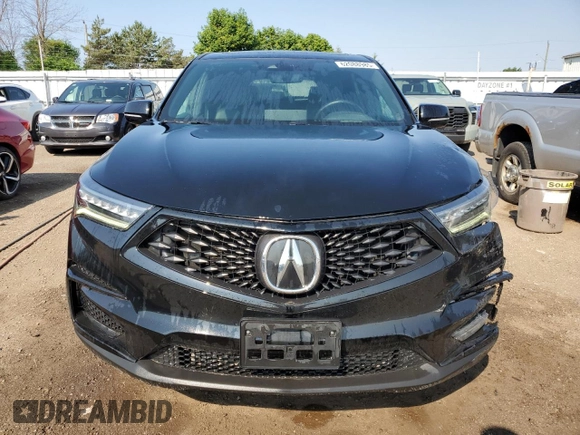 2019 Acura RDX w/A-Spec Pkg z VIN 5J8TC2H6XKL804723, wystawiony jako Copart lot #62088985 z przebiegiem 79 128 mil mil oraz Szkoda całkowita • Salvage title. Historia ofert i sprzedaży dostępna na DreamBid. Obrazek 5.