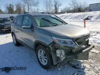 2015 Kia Sorento LX with VIN 5XYKTDA70FG646676, listed as a Copart auction lot 46360375 with 106,172 mi miles and Salvage Title. Bid and sale history available at carsss.com. Image 11.