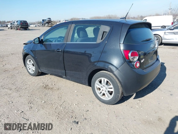 2014 Chevrolet Sonic LT with VIN 1G1JC6SGXE4132765, listed as a IAAI auction lot 41747782 with 144,485 mi miles. Bid and sale history available at carsss.com. Image 3.