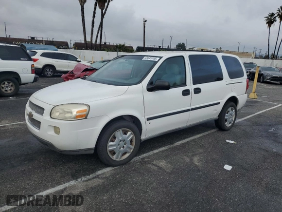 2007 Chevrolet Uplander with VIN 1GNDV13W87D192352, listed as a Copart auction lot 43649165 with 169,721 mi miles and Clean Title. Bid and sale history available at DreamBid. Image 1.