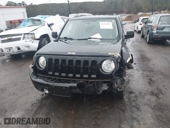 2017 Jeep Patriot Sport SE with VIN 1C4NJPBA7HD122716, listed as a IAAI auction lot 41476403 with 91,816 mi miles and . Bid and sale history available at DreamBid. Image 12.