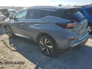 2022 Nissan Murano SL with VIN 5N1AZ2CJ7NC110314, listed as a Copart auction lot 81349514 with 35,069 mi miles and Salvage Title. Bid and sale history available at carsss.com. Image 2.