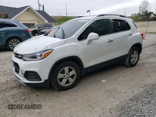 2019 Chevrolet Trax LT z VIN KL7CJLSBXKB825123, wystawiony jako Copart lot #55536535 z przebiegiem Nie podano mil oraz Szkoda całkowita • Salvage title. Historia ofert i sprzedaży dostępna na DreamBid. Obrazek 1.
