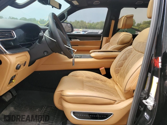 2024 Jeep Grand Wagoneer Series III with VIN 1C4SJVGP8RS112665, listed as a Copart auction lot 57055855 with 17,726 mi miles and Clean title. Bid and sale history available at DreamBid. Image 7.