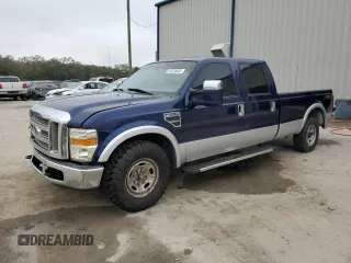 2010 Ford F-250 XL with VIN 1FTSW2A55AEB01813, listed as a Copart auction lot 43738605 with 133,945 mi miles and Salvage title. Bid and sale history available at DreamBid. Image 1.