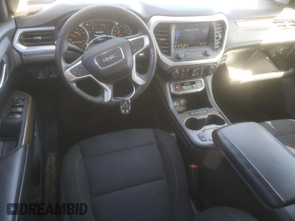 2021 GMC Acadia SLE with VIN 1GKKNKLA1MZ132040, listed as a Copart auction lot 43847995 with 91,777 mi miles and Salvage Title. Bid and sale history available at DreamBid. Image 8.