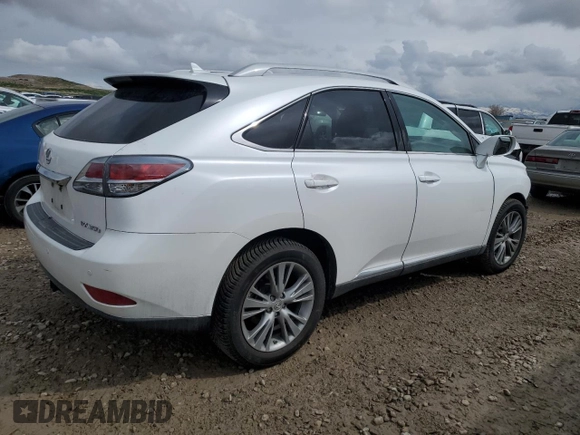 2013 Lexus RX 350 with VIN 2T2BK1BA2DC213537, listed as a Copart auction lot 51368955 with 0 mi miles and Salvage Title. Bid and sale history available at carsss.com. Image 3.