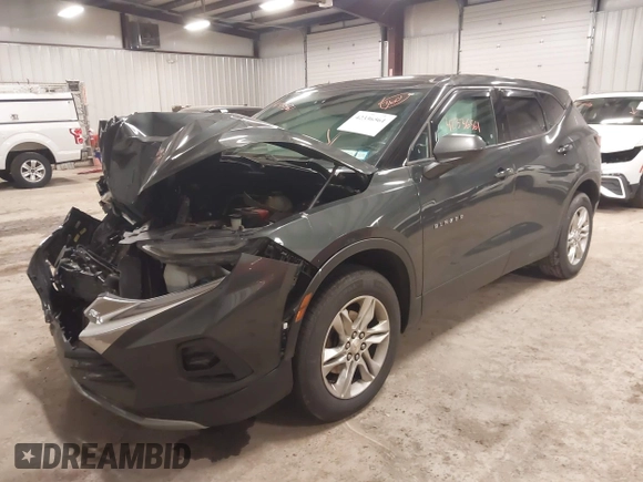 2020 Chevrolet Blazer LT with VIN 3GNKBHR40LS632170, listed as a IAAI auction lot 42336561 with 61,461 mi miles and . Bid and sale history available at DreamBid. Image 2.