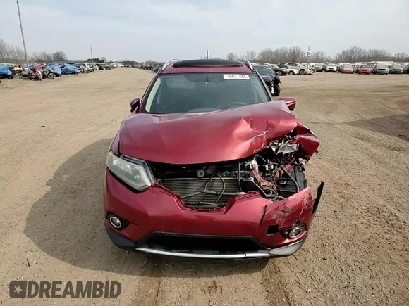 2014 Nissan Rogue S with VIN 5N1AT2MM4EC757621, listed as a Copart auction lot 48037485 with 155,123 mi miles and Clean Title. Bid and sale history available at carsss.com. Image 15.
