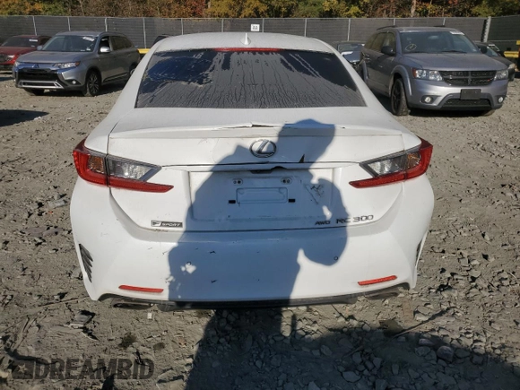 2016 Lexus RC 300 F Sport z VIN JTHSM5BC3G5001799, wystawiony jako Copart lot #75019884 z przebiegiem 57 336 mil mil oraz Szkody całkowita. Historia ofert i sprzedaży dostępna na DreamBid. Obrazek 6.