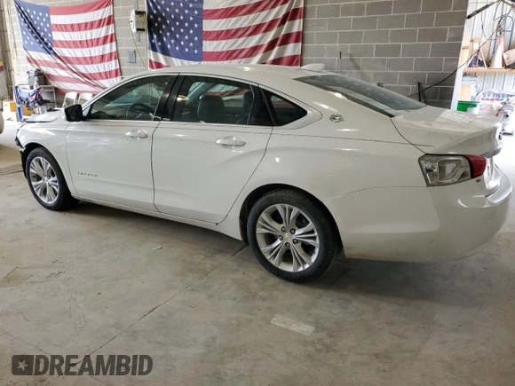 2015 Chevrolet Impala LT with VIN 2G1125S34F9158044, listed as a Copart auction lot 52731325 with 124,068 mi miles and Salvage Title. Bid and sale history available at DreamBid. Image 2.