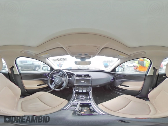 2019 Jaguar XE 25t Premium with VIN SAJAJ4FX0KCP50143, listed as a Copart auction lot 46303155 with 111,621 mi miles and Salvage Title. Bid and sale history available at DreamBid. Image 13.