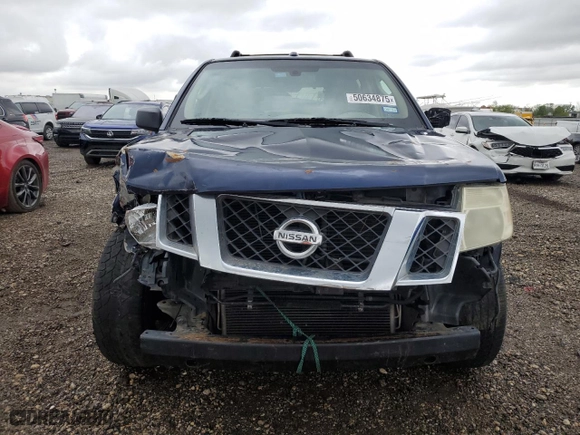 2010 Nissan Pathfinder SE with VIN 5N1AR1NN2AC629243, listed as a Copart auction lot 50634875 with 0 mi miles and Clean Title. Bid and sale history available at carsss.com. Image 5.