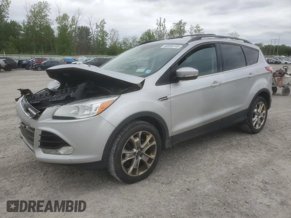 2013 Ford Escape SEL z VIN 1FMCU9H9XDUD00146, wystawiony jako Copart lot #60886165 z przebiegiem 198 557 mil mil oraz Szkoda całkowita • Salvage title. Historia ofert i sprzedaży dostępna na DreamBid. Obrazek 1.